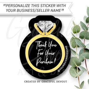 Thank You For Your Purchase! - 2" (inches) (96ct.)[GD18-96]